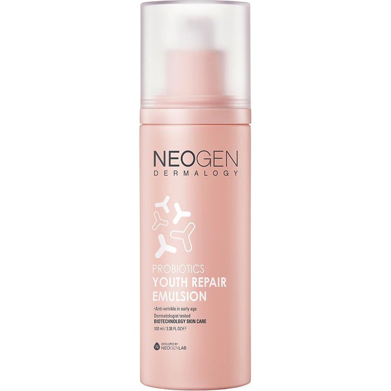 NEOGEN Probiotics Youth Repair Emulsion  100ml | Hydrating & Revitalizing Daily Emulsion for Radiant, Healthy Skin