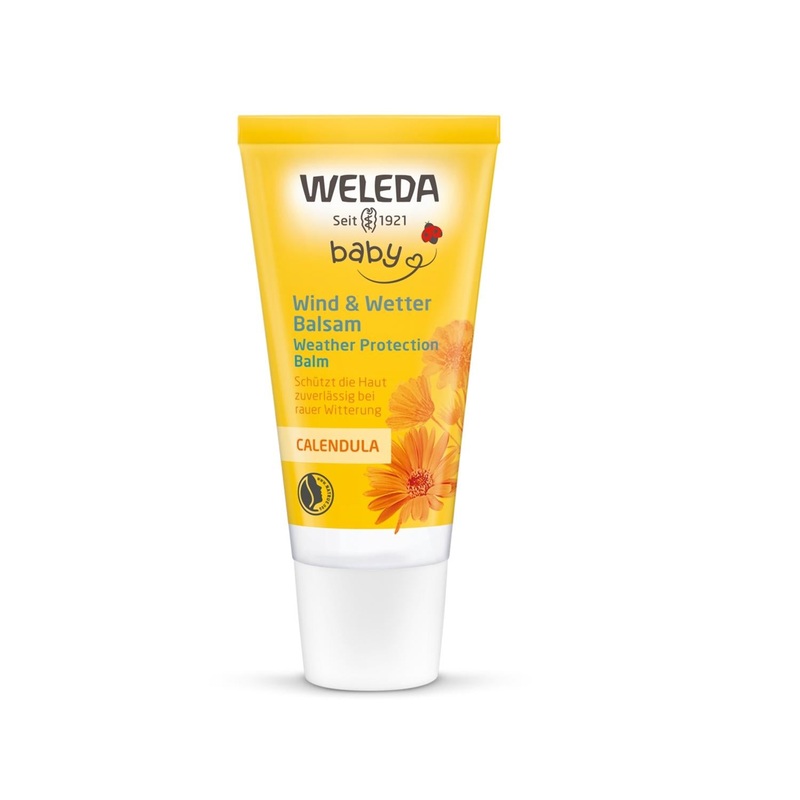Weleda Baby Wind&Wetter Balsam Calendula Protective Face Cream for Newborns & Infants – Natural, Gentle & Soothing Skincare