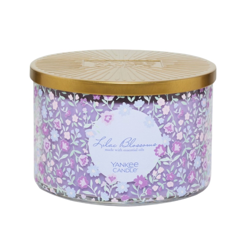 Yankee Lilac Blossom Yankee Candle 18oz – Made With Essential Oils