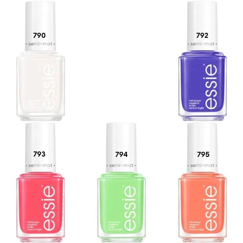 Essie summer collection SEMI-MATTE 790 make a racquet