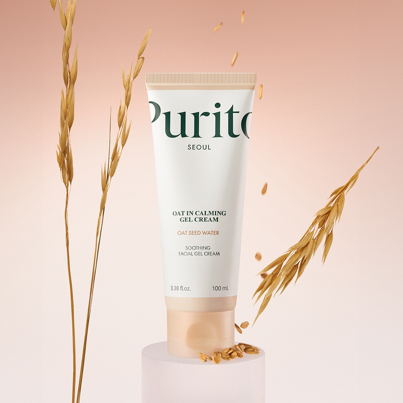 PURITO SEOUL Oat-In Calming Gel Cream  100ml | Lightweight Soothing Hydration for Sensitive Skin