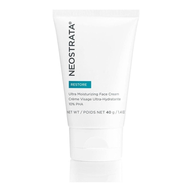 Neostrata Restore Ultra Moisturizing Face Cream  40ml | 10% PHA Gentle Exfoliating Moisturiser for Sensitive Skin