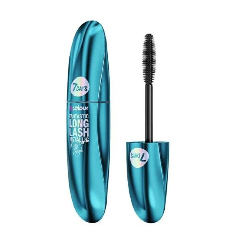 7Days B.Colour Metallic Mascara 04 Blue – Volumizing, Long-Lasting, Smudge-Proof Makeup