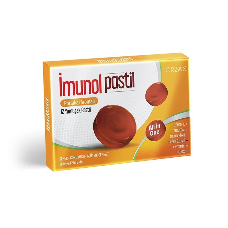 _munol Orange-Flavored Soft Pastilles for Natural Immune Support – Sugar-Free, Gluten-Free, with Zinc and Vitamin C
