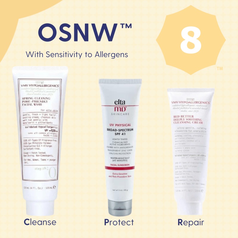 OSNW 8 Allergic – Essentials Bundle Tinted Sunscreen