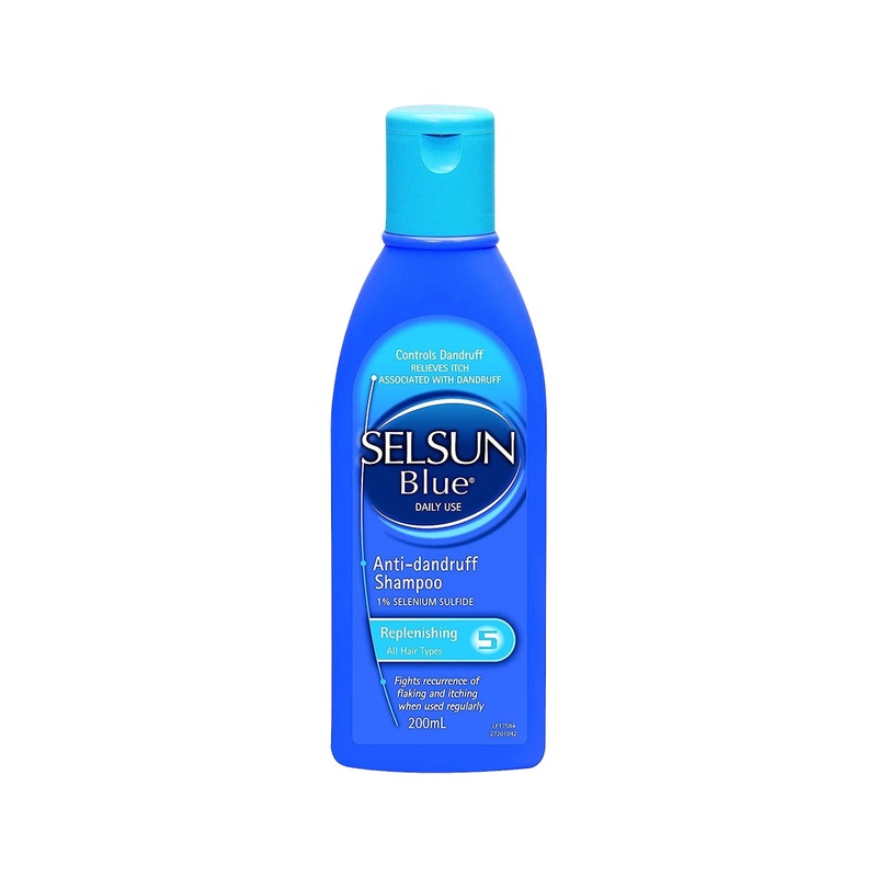 Selsun Blue Replenishing Anti Dandruff Shampoo For All Hair Types 200ml
