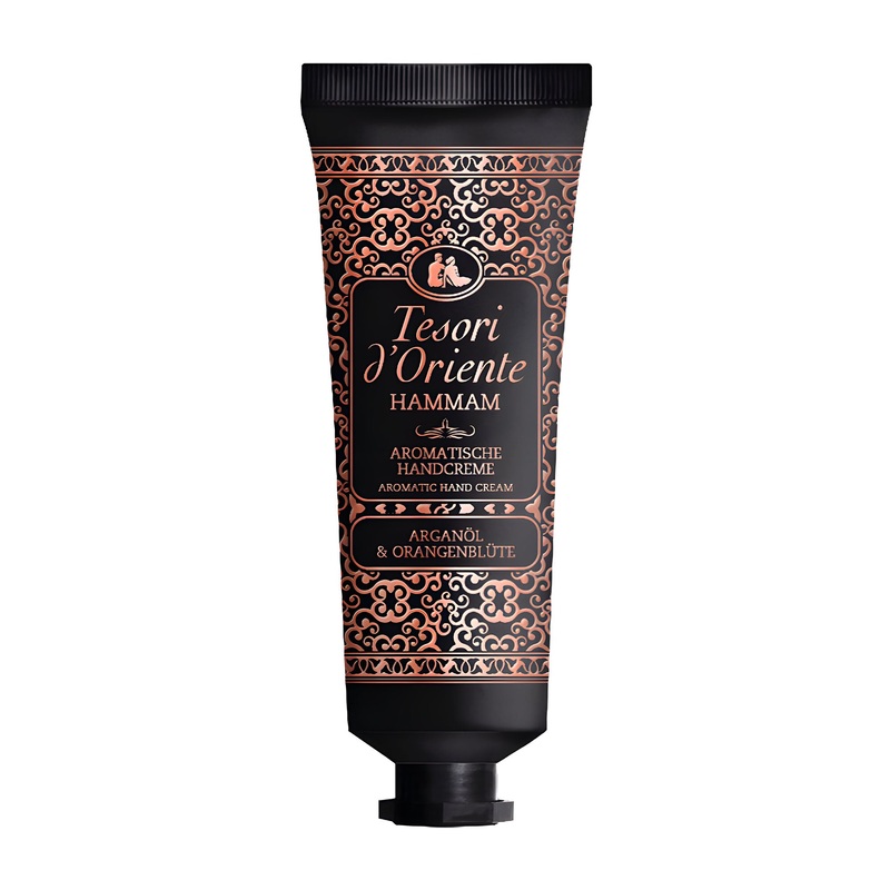 Tesori d’Oriente Hammam argan oil & orange blossom hand cream, 75 mL