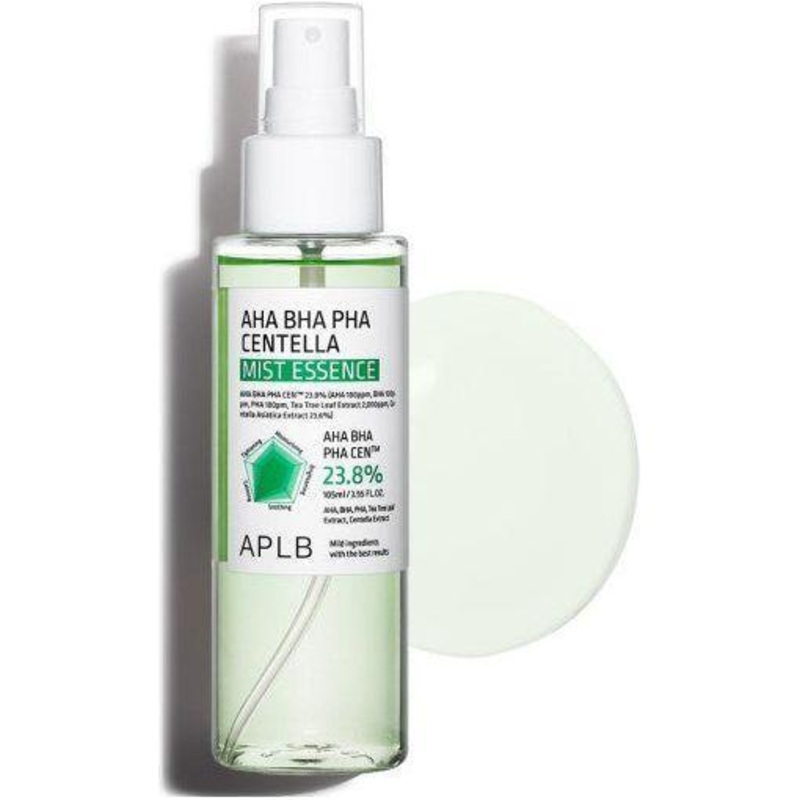 APLB AHA BHA PHA Centella Mist Essence  100ml | Exfoliating, Calming & Hydrating Spray