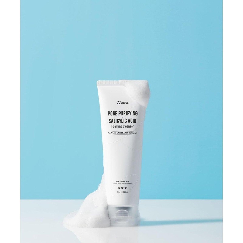 Jumiso Pore-Purifying Salicylic Acid Foaming Cleanser  120g | Deep Clean & Smooth Glass Skin
