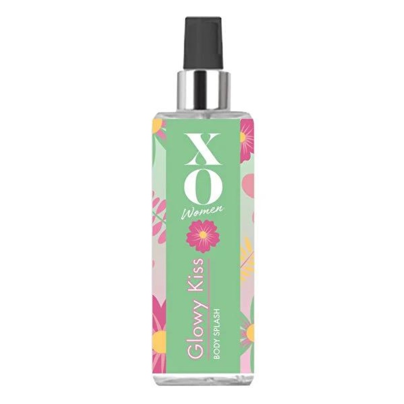 XO Glowy Kiss Body Splash: Refreshing 150ml Deodorant Body Spray for Women – Attractive Scent, Portable Fragrance Mist