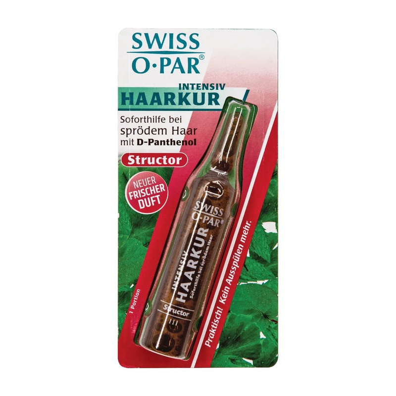 Swiss-o-Par Structor intensive hair treatment ampoule, 12 mL