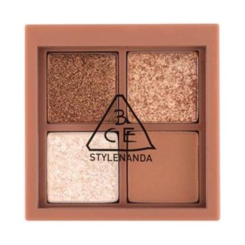 3CE Mini Multi Eye Color Palette  #Casual Talk | Soft Brown Tones for Effortless Day-to-Night Looks
