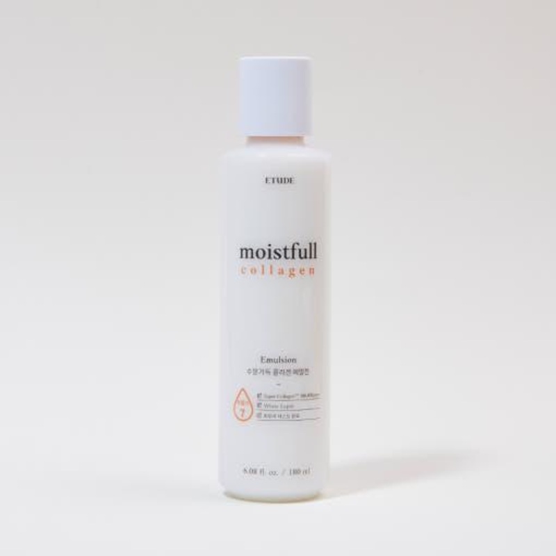 ETUDE Moistfull Collagen Emulsion  180ml | Lightweight Daily Hydration for Soft, Dewy Skin