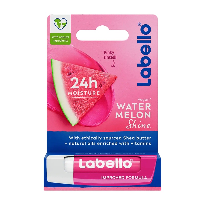 Labello Watermelon Shine 24h lip balm, 4.8 g