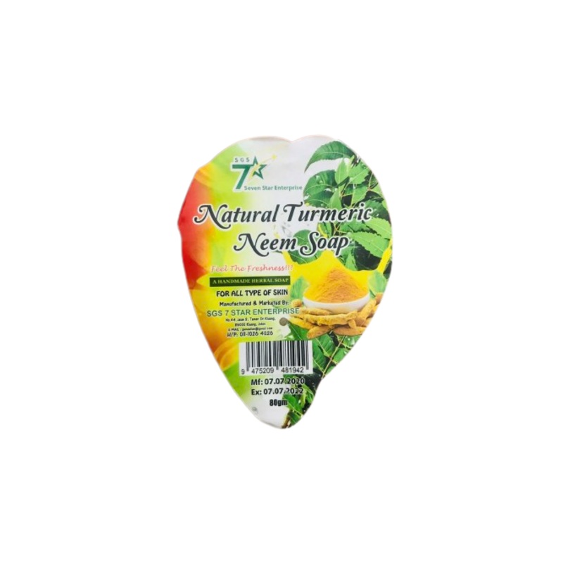 Natural Turmeric Neem Soap
