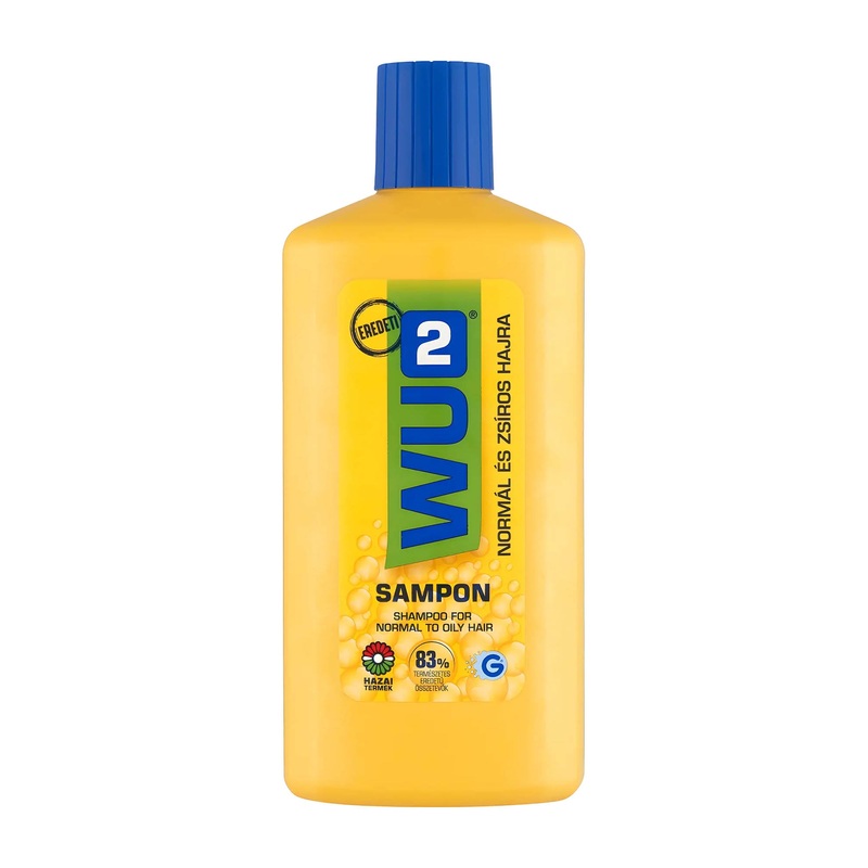 WU2 Shampoo for normal to oily hair, 1000 mL