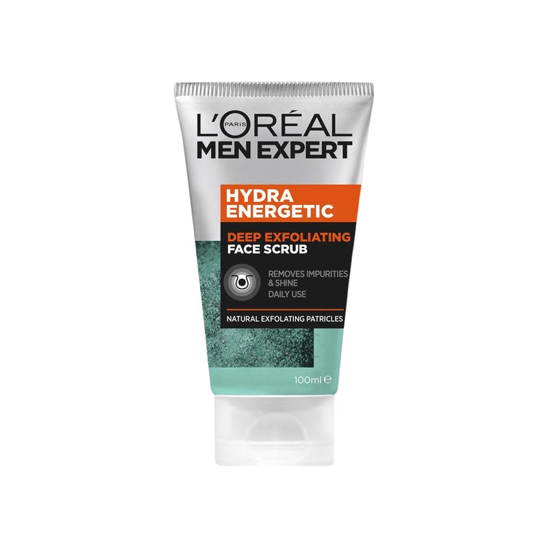 L’Oreal Men Expert Hydra Energetic Deep Exfoliating Face Scrub 100ml