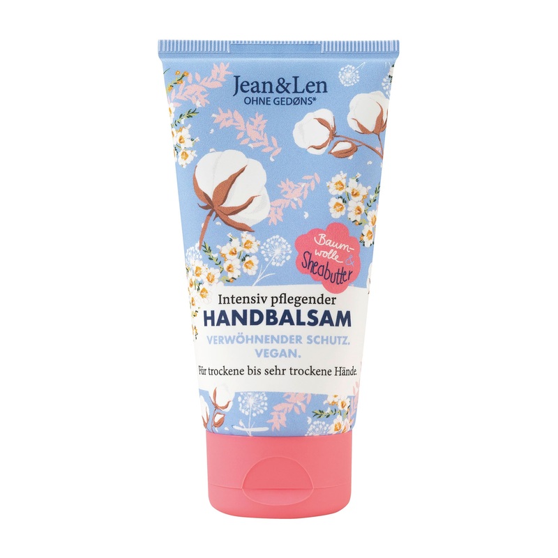 Jean&Len Cotton & Shea Butter intensive hand balm, 75 mL