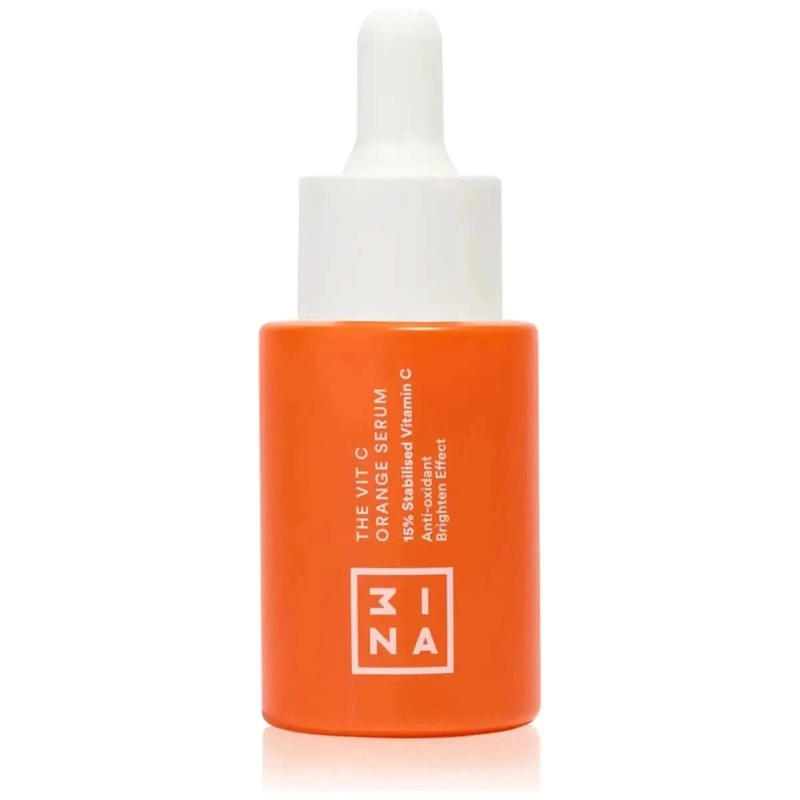 3INA The Vit C Orange Serum  Brightening, Hydrating & Glow-Boosting (30ml)