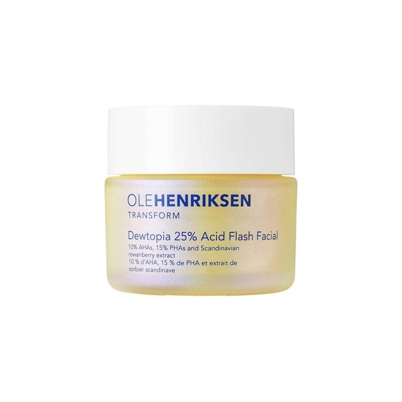 Ole Henriksen Dewtopia 25% Acid Flash Facial Mask  50ml | 5-Minute At-Home Glow Facial