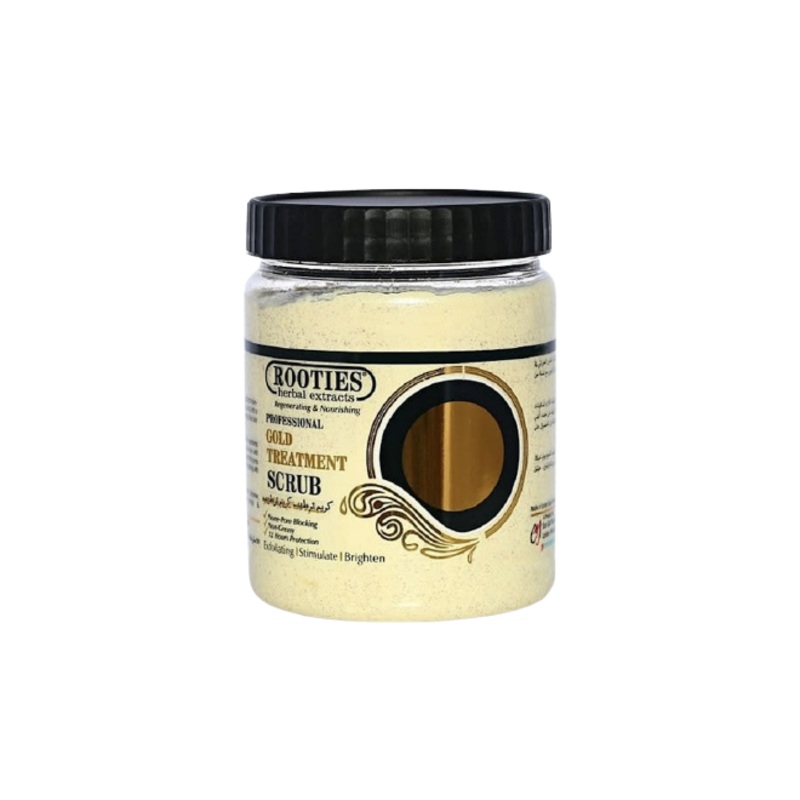 Rooties Gold Whitening Treatment Scrub