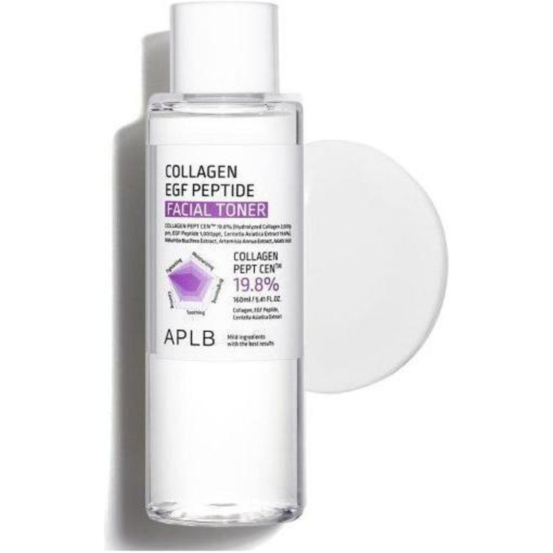 APLB Collagen EGF Peptide Facial Toner  200ml | Firming, Hydrating & Pore-Refining Toner