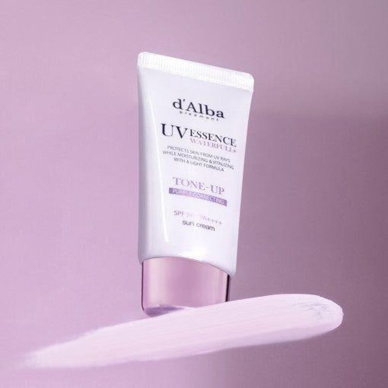 d’Alba Waterfull Tone-Up Sun Cream SPF50+ PA++++ | Hydration & Brightening Sun Protection