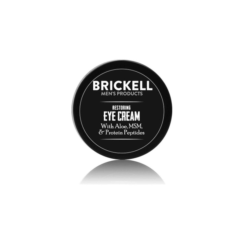 Brickell Restoring Eye Cream  15ml | Brightens, Firms & Reduces Puffiness