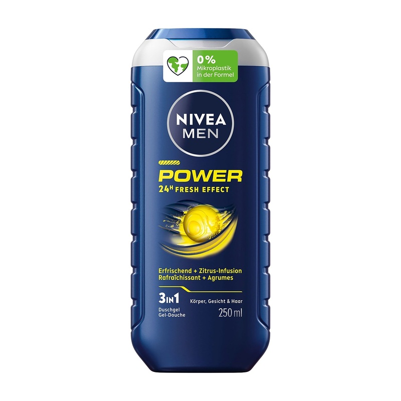 Nivea Men Power shower gel, 250 mL
