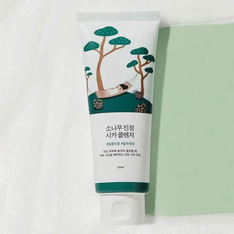 Round Lab Pine Calming Cica Cleanser  150ml | Refreshing Daily Cleanser for Sensitive Skin