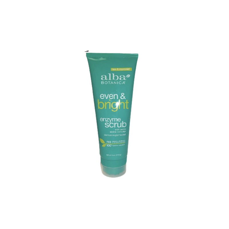 Alba Botanica Even And Bright Enzyme Scrub