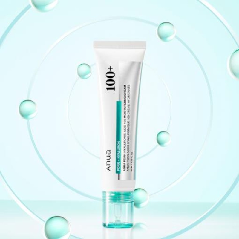 Anua PDRN Hyaluronic Acid 100 Moisturizing Cream  60ml | 100-Hour Hydration with Triple-Layer PDRN, Hyaluronic Acid & Collagen
