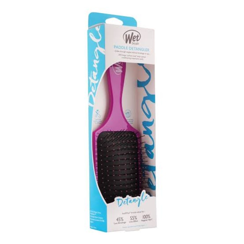 Wet Brush Paddle Detangler Brush-Purple