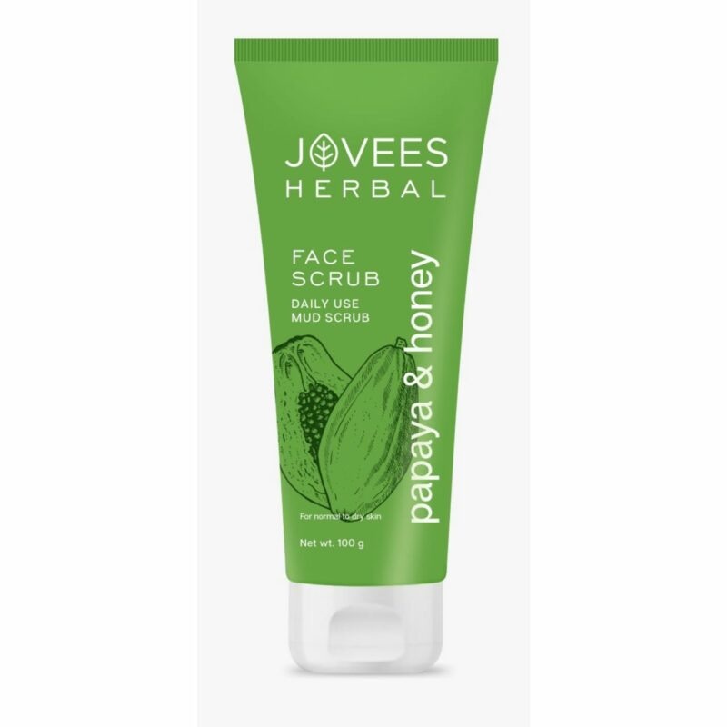 Jovees Papaya & Honey Mud Scrub 100g