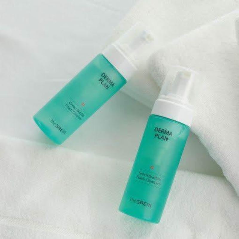 The SAEM Derma Plan Green Bubble Foam Cleanser  150ml