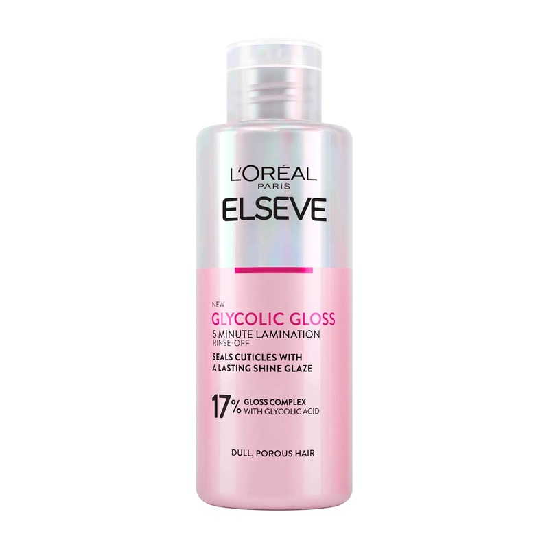 Loreal Paris Elseve Glycolic Gloss 5 minute lamination rinse-off, 200 mL