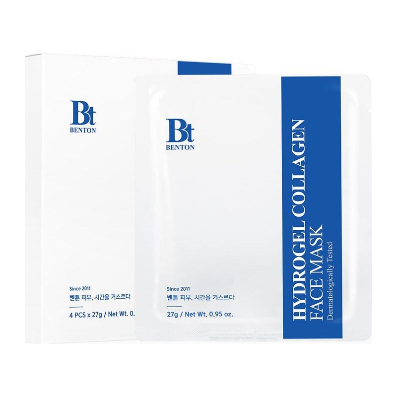Benton Hydrogel Collagen Mask Pack  27g x 4ea | Firming & Hydrating Skincare Treatment