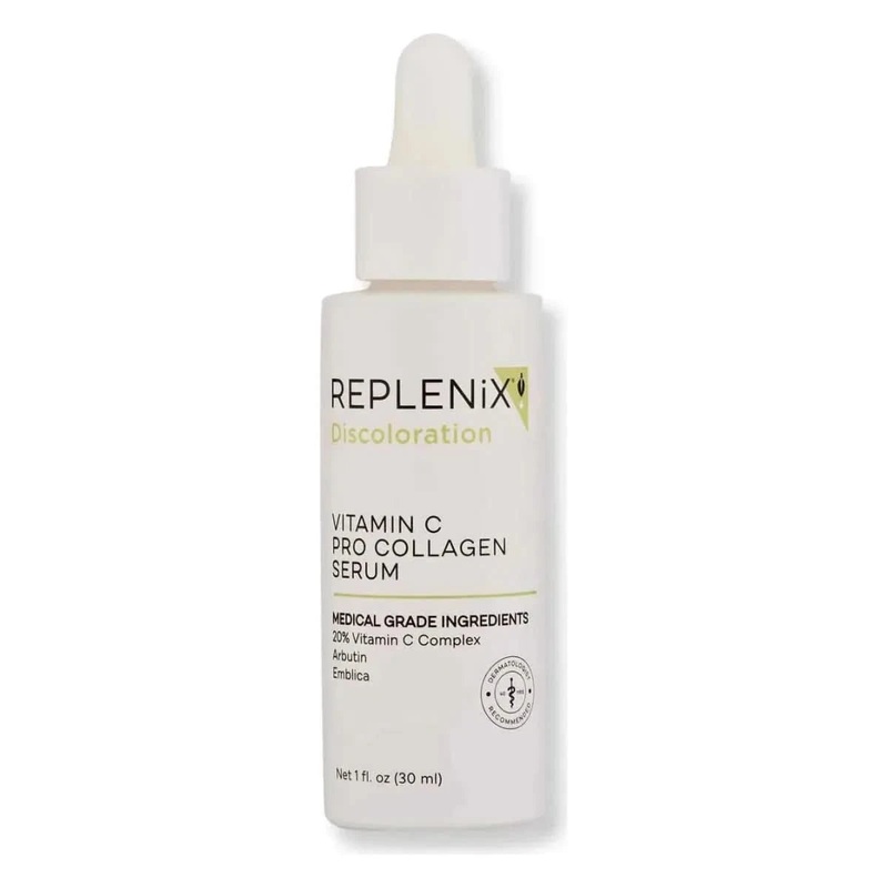 Replenix Vitamin C Pro Collagen Serum  30ml | Brightening & Firming Antioxidant Serum for Uneven Skin Tone & Dullness