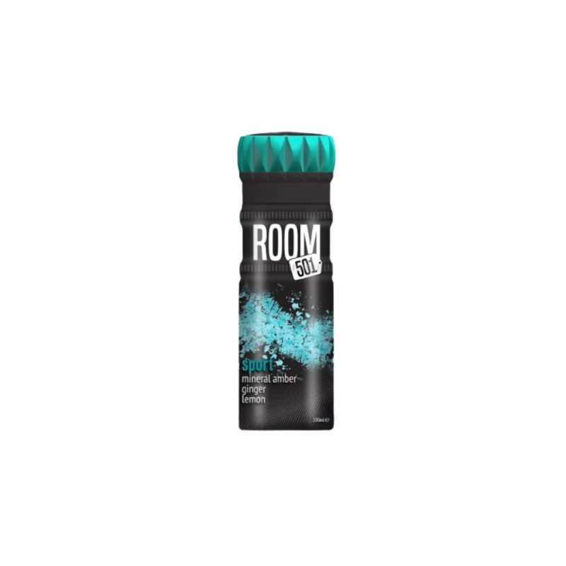 Room 501 Sport Mineral Amber Ginger Lemon