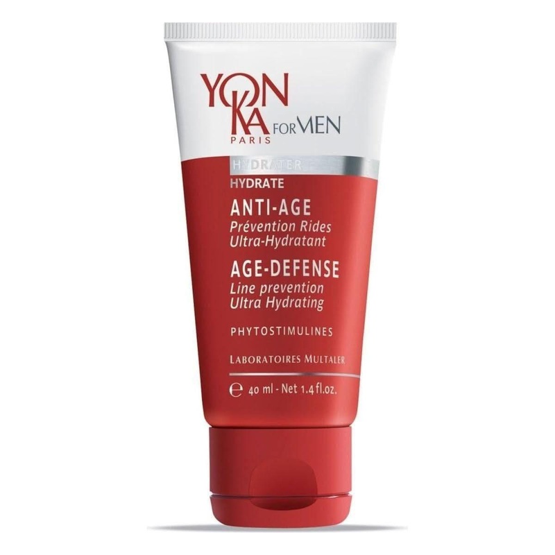 YonKa Paris For Men  Anti-Age Defence Cream  40ml  Hydrating, Wrinkle-Smoothing Cream for Men’s Skin