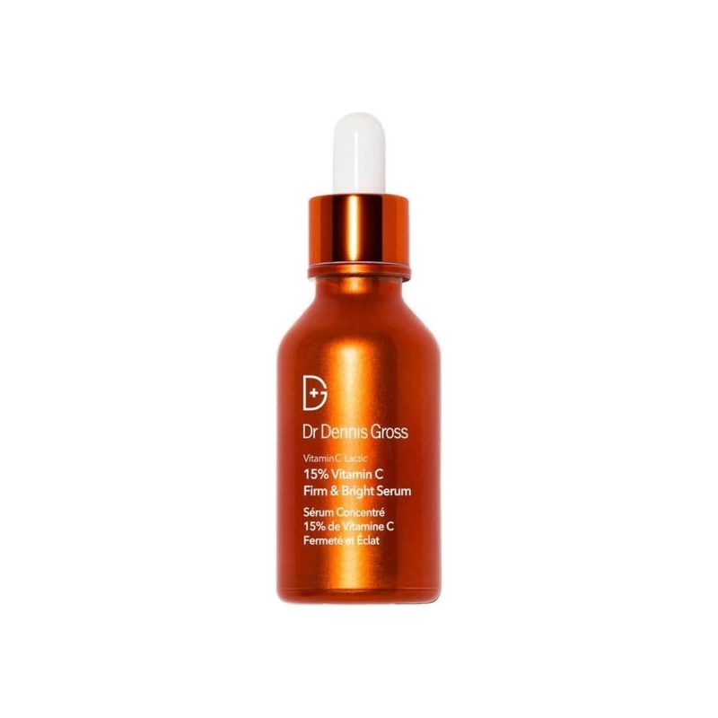 Dr. Dennis Gross Vitamin C Lactic 15% Firm & Brighten Serum  30ml | Radiance-Boosting & Anti-Aging Formula