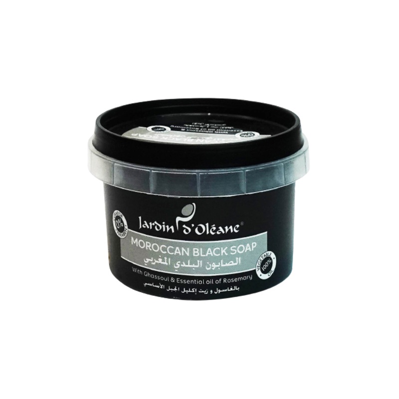 Jardin D Oleane Moroccan Black Soap Rosemary 250G