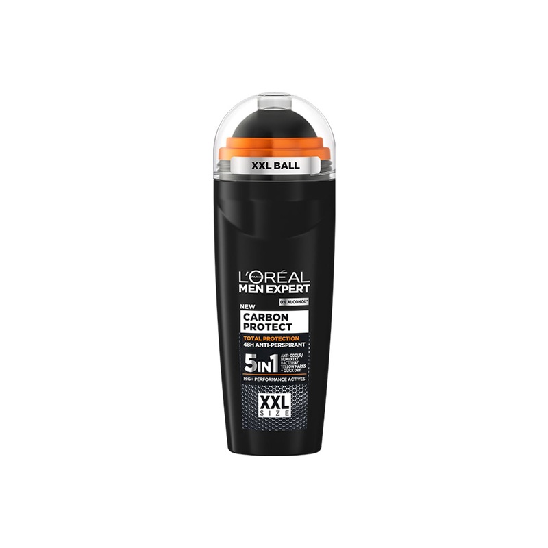 L’Oreal Men Expert Carbon Protect Antiperspirant 5 In 1 Roll On 100ml