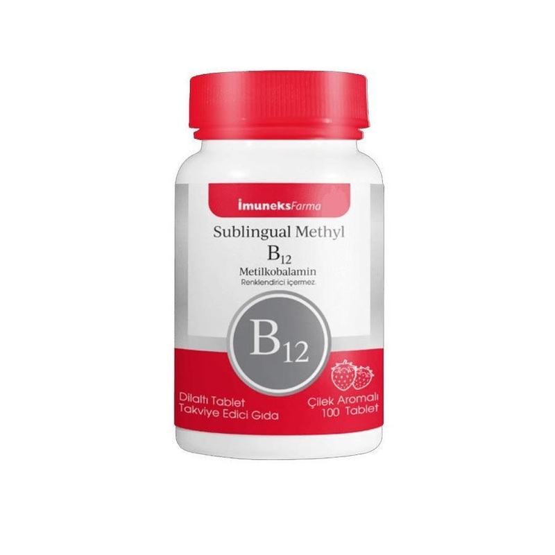 _muneks Vitamin B12 Supplement – Methylcobalamin Sublingual Tablets for Effective Absorption, Energy & Nervous System Support – 1000 mcg, 100 Count