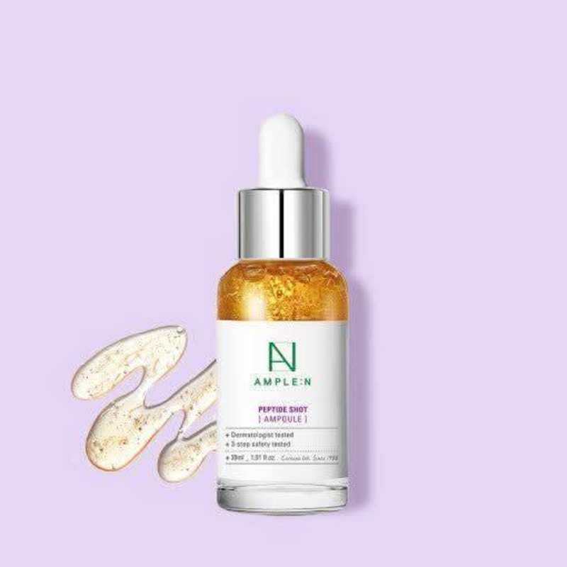 AMPLE:N Peptide Shot Ampoule  30ml | Triple-Peptide Firming & Anti-Wrinkle Serum