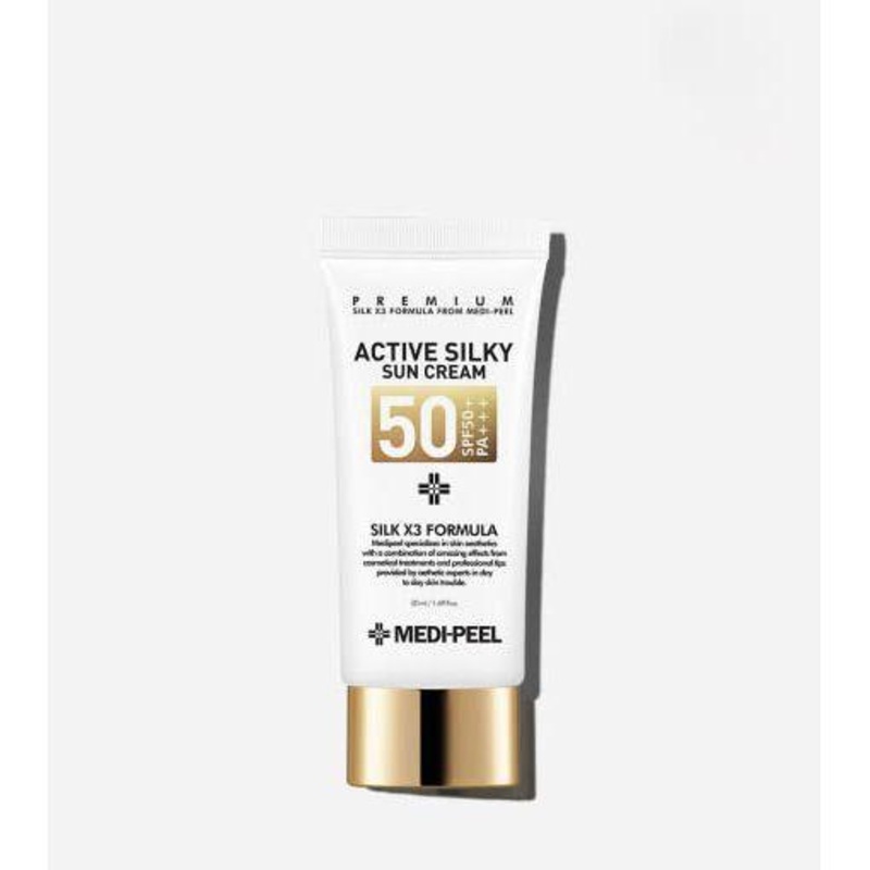 MEDIPEEL Active Silky Sun Cream SPF50+ PA+++  50ml