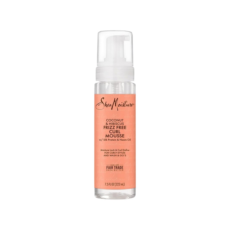 Shea Moisture Coconut & Hibiscus Frizz Free Curl Mousse 222ml