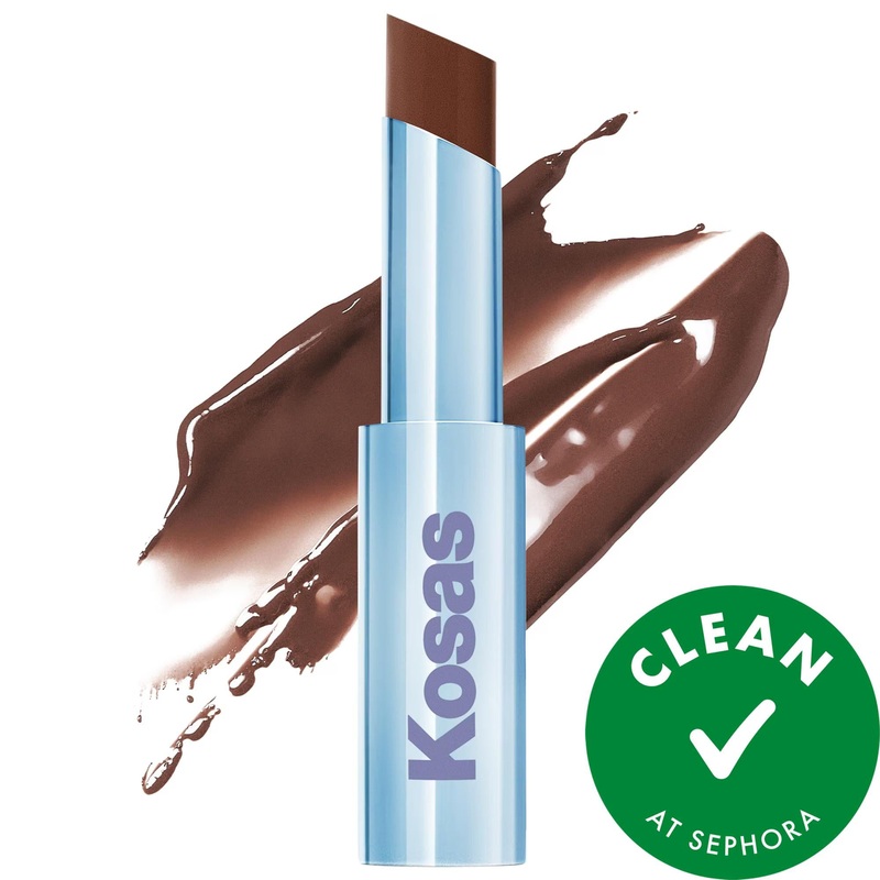 Wet Stick: Moisturizing Sheer Lipstick with Ceramides – Vegan, Cruelty-Free Hydrating Lip Balm, Plumping Squalane & Hyaluronic Acid Treatment
