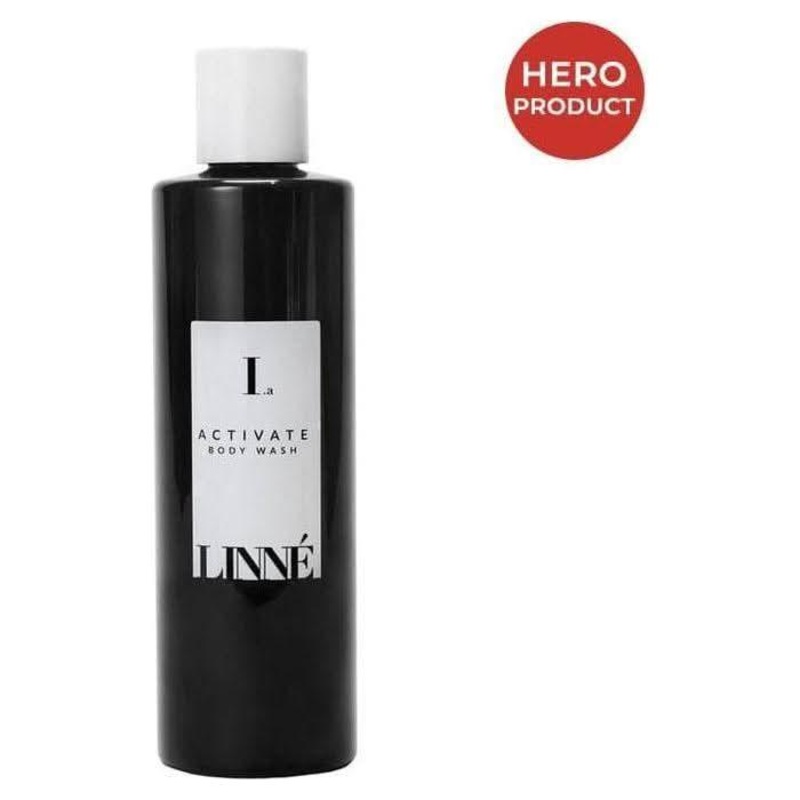 LINN Activate Body Wash  240ml | Purifying & Revitalizing Cleanser for Oily or Congested Skin 8 oz | 240 ml