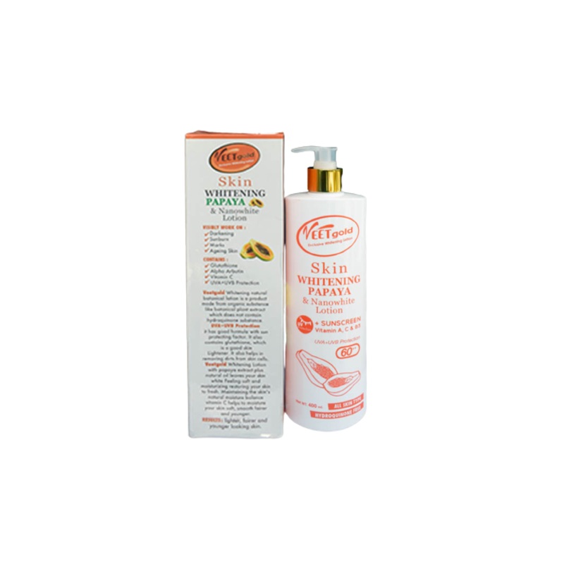 Veet Gold Skin Whitening Lotion Papaya